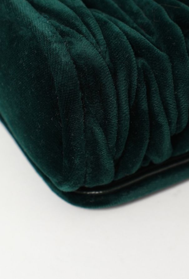 Miu Miu Velvet Quilted Club Bag - 9