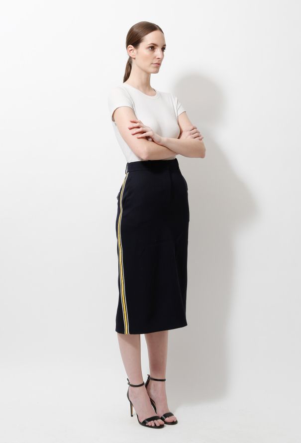 Calvin Klein F/W 2017 Side Striped Skirt - 3
