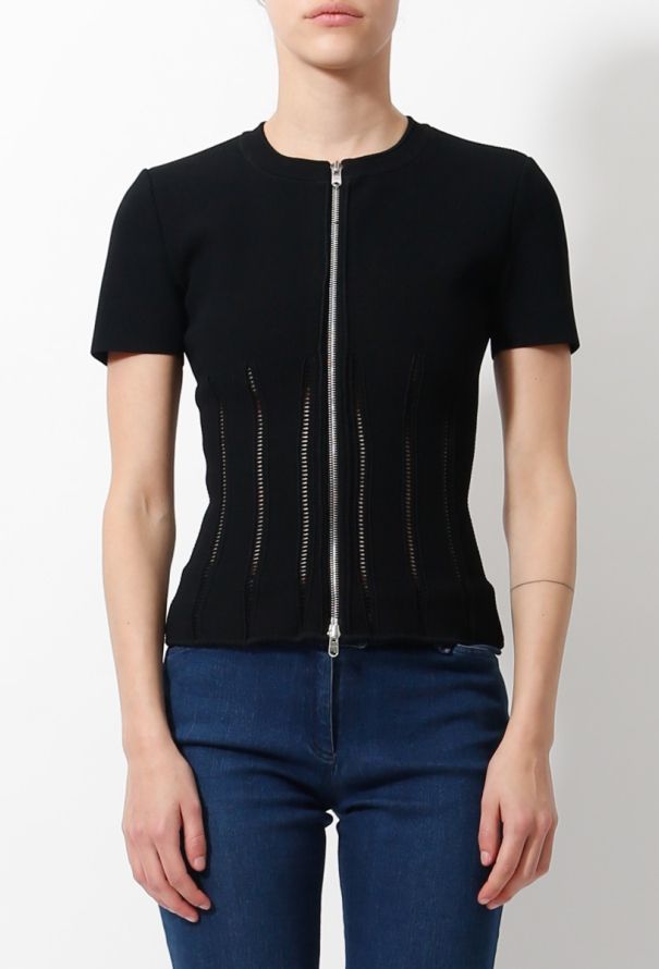 Alaïa Fitted Knit Top - 1