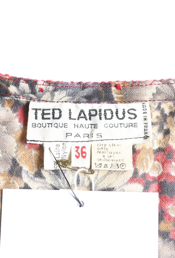Ted Lapidus '80s Floral Ensemble - 8