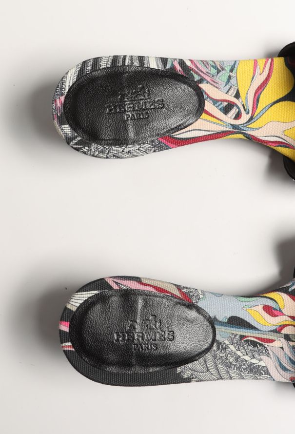 Hermès Studded Oasis Mules - 6