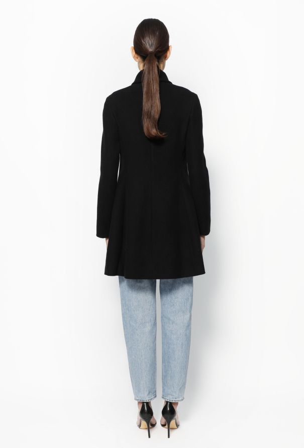 The Row Ralty Cotton Twill Peacoat - 6