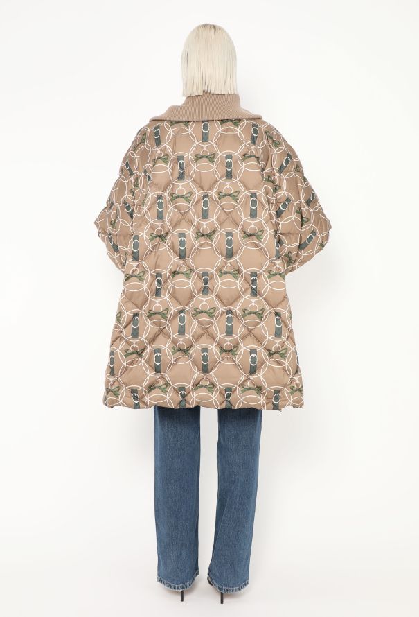 Hermès Reversible Printed Puffer Coat - 6