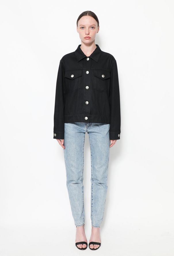 Miu Miu Resort 2016 Graphic Denim Jacket - 5