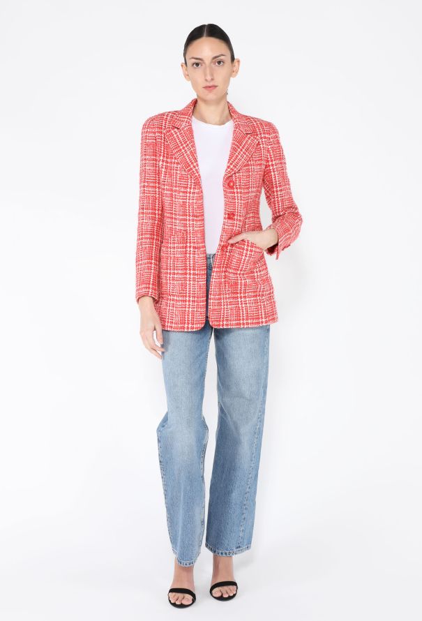 Chanel S/S 1997 Wool Tweed Blazer - 5