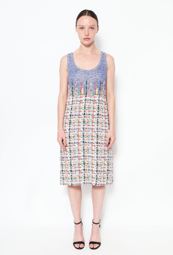 Chanel Linen Lesage Tweed Dress - 1