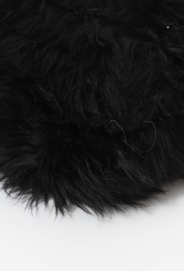 Céline Shearling Chainlink Flap Bag - 8