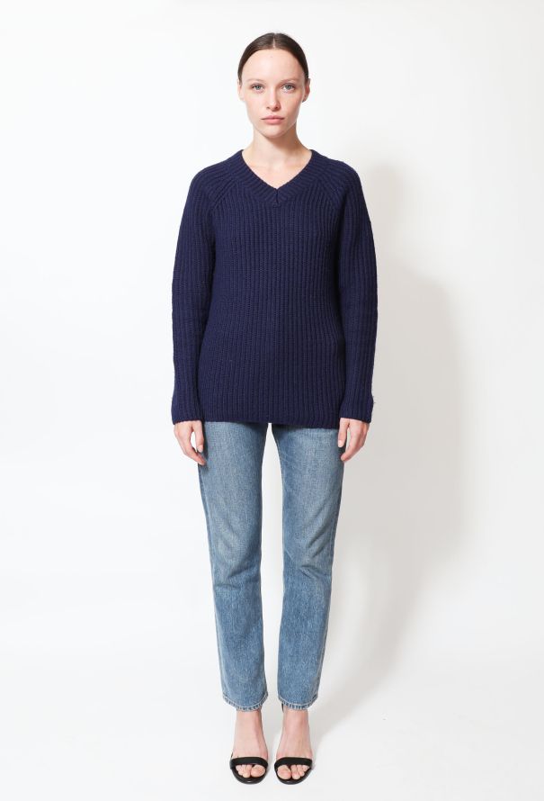 Balenciaga Ribbed Alpaca Sweater - 2