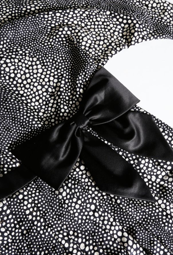 Azzaro F/W 2011 Silk Bowtie Dress - 6