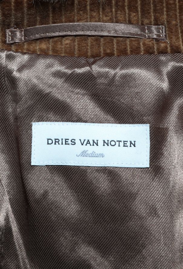 Dries Van Noten F/W 2017 Faux Shearling Coat - 7