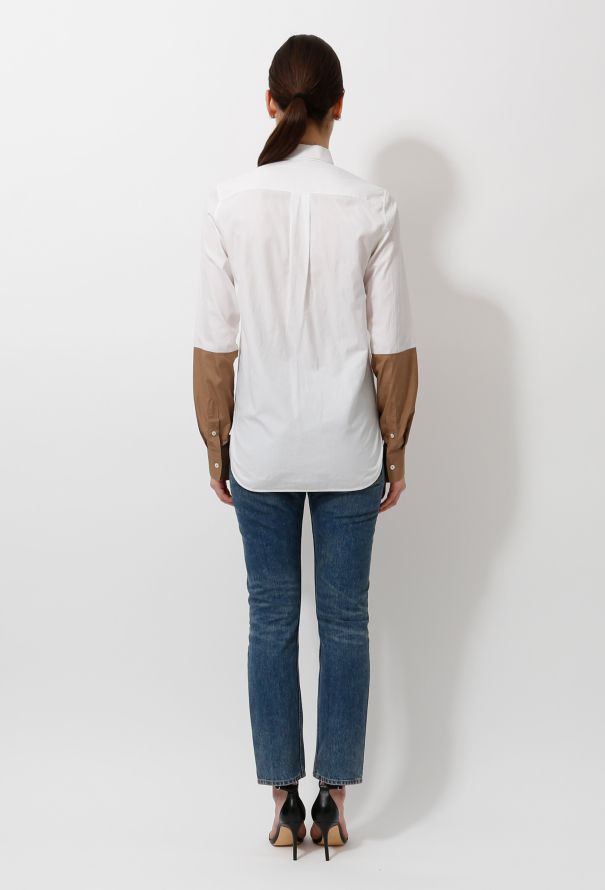 Céline Pre-fall 2011 Bicolor Shirt - 5