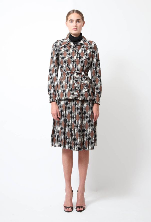 Jean-Louis Scherrer '70s Printed Ensemble - 1
