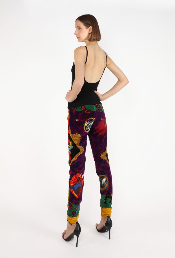 Gianni Versace Regalia Velvet Pants, 1991 - 6