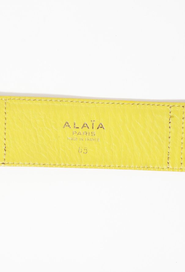 Alaïa Vintage Studded Slit Belt - 5
