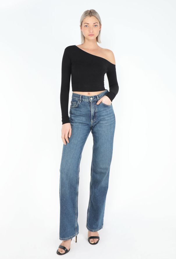 Dolce & Gabbana '90s One-Shoulder Cropped Top - 3