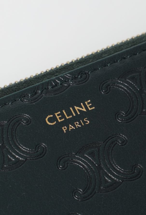 Céline Triomphe Large Zipped Wallet - 12