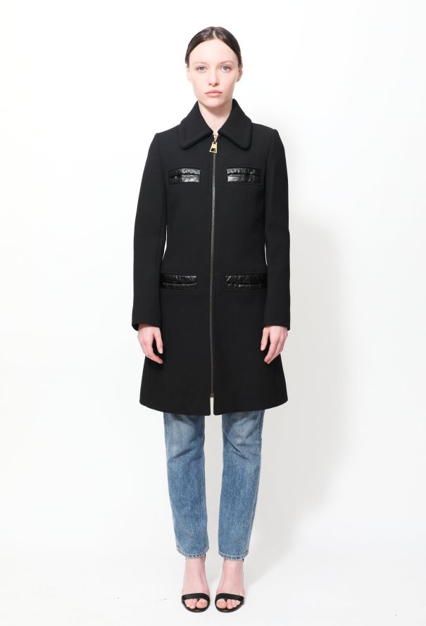 Louis Vuitton F/W 2014 Tailored Slit Pocket Coat - 1