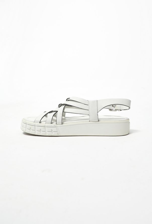 Prada 2020 Woven Platform Sandals - 5
