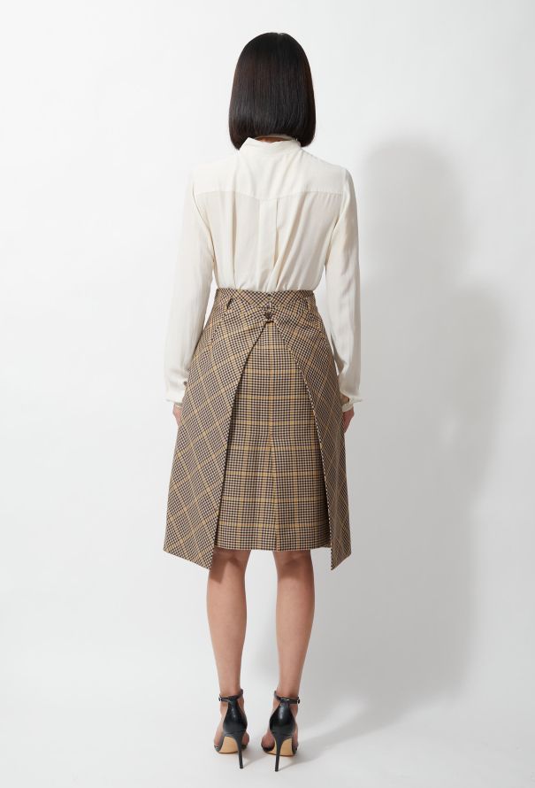 Balenciaga F/W 2016 Plaid Skirt - 5