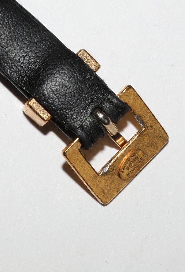 Chanel COLLECTOR 1993 Clover Chainlink Belt - 7