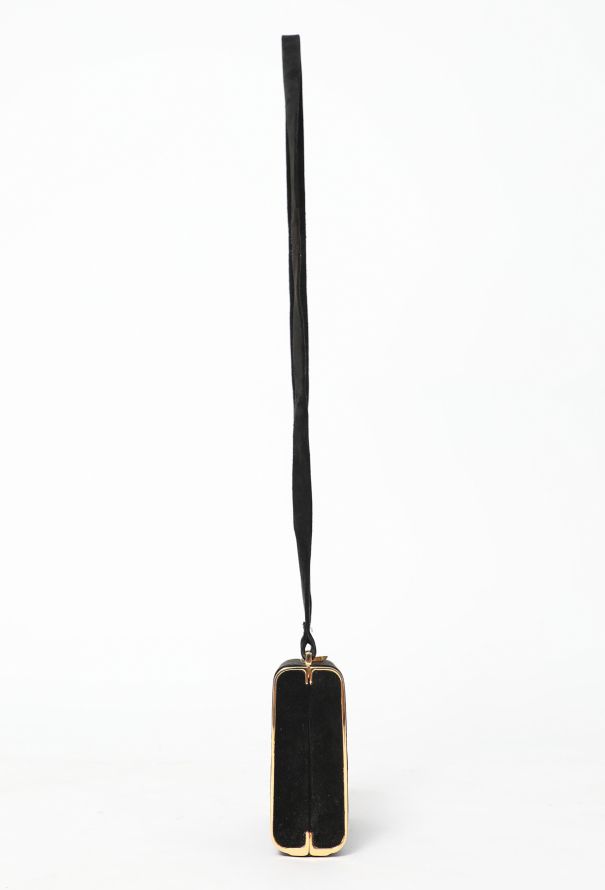Vintage Charles Jourdan Velvet Shoulder Bag - 5