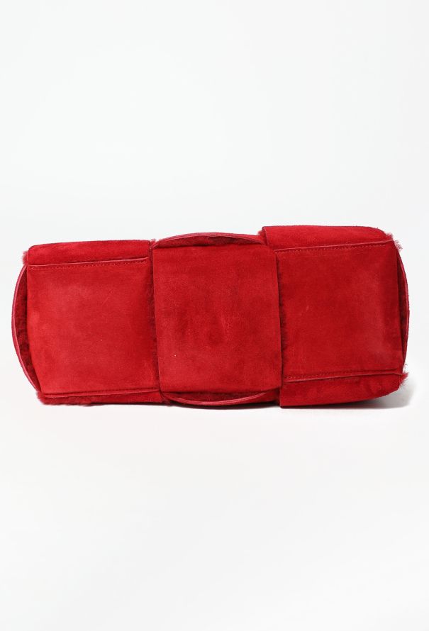 Bottega Veneta 2022 Shearling Arco Tote Bag - 6