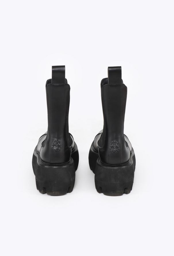 Alexander McQueen Sofa Leather Chelsea Boots, 2024 - 4