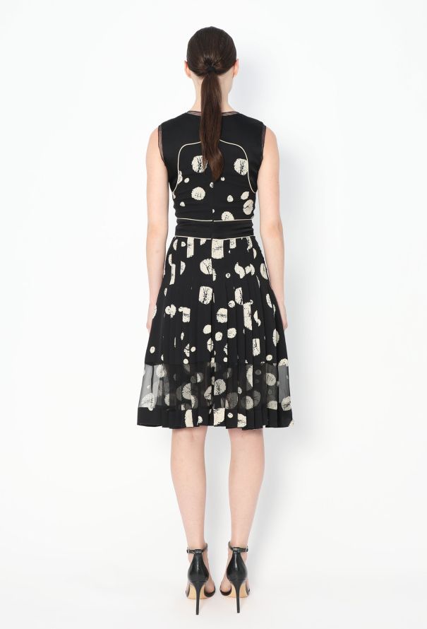 Balenciaga Patchwork Printed Crêpe Dress - 4