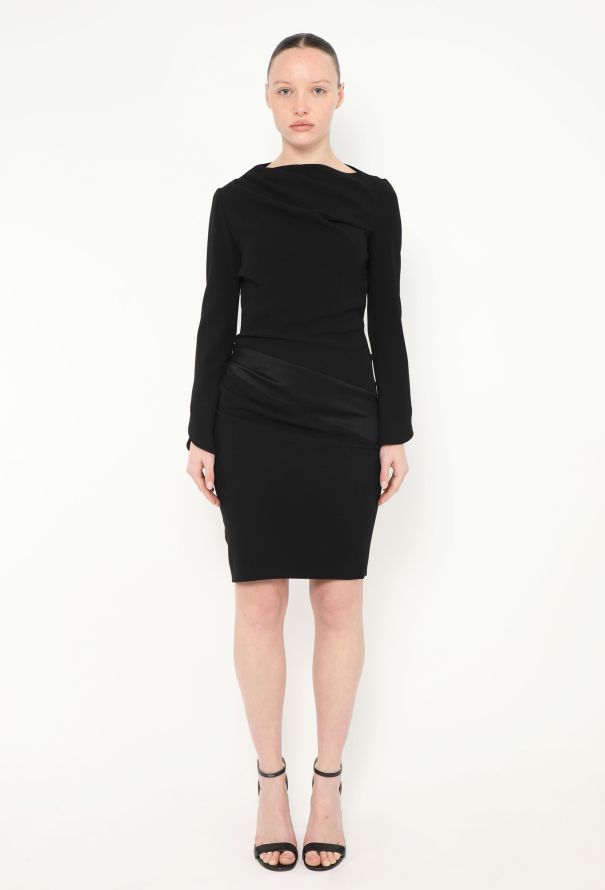 Balenciaga 2008 Ruched Asymmetrical Dress - 2