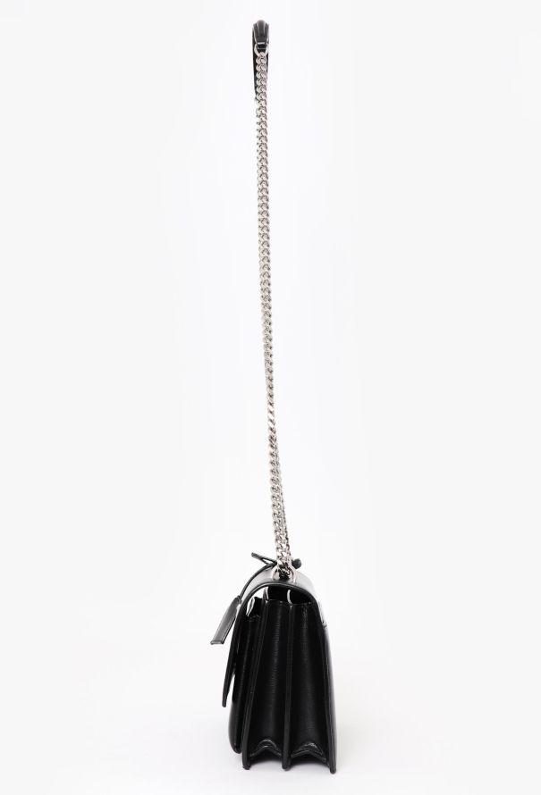 Saint Laurent Black Medium Sunset Bag - 5