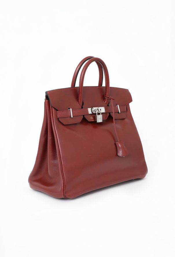 Hermès Rouge H Box Haut à Courroies 32 - 3