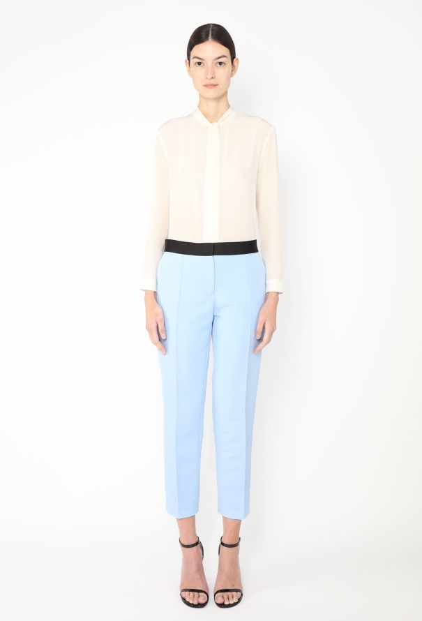 Céline Pre-Fall 2011 Smoking Trousers Blue - 1