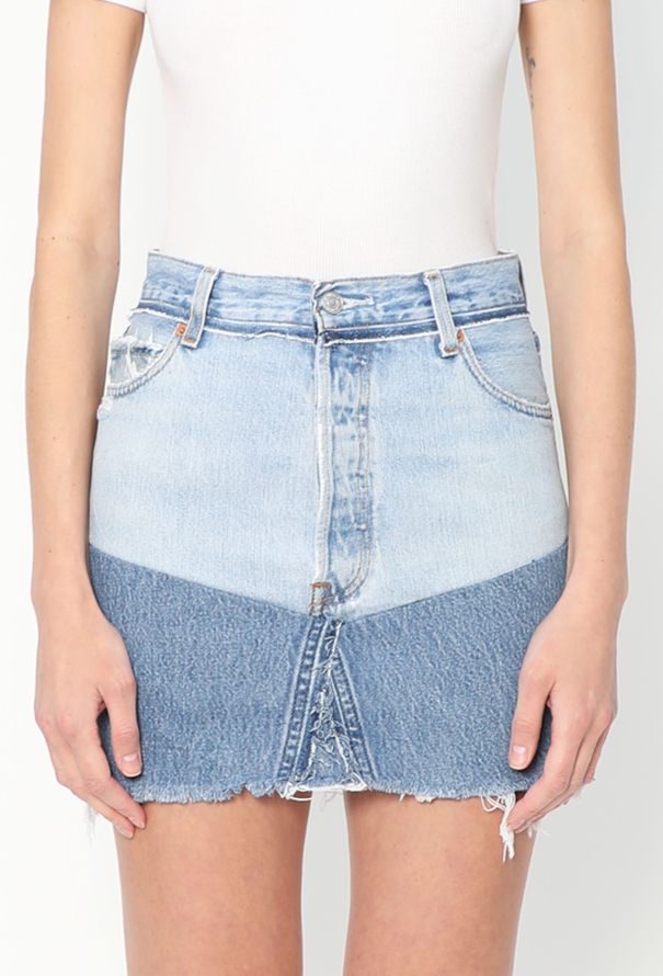 Levi's 2015 x Re/Done Denim Skirt - 2