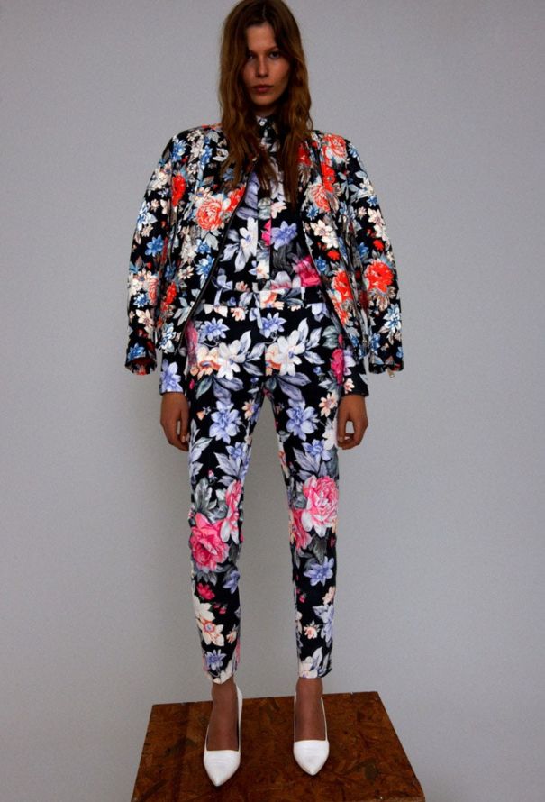 Céline Resort 2012 Flower Print Blazer - 2