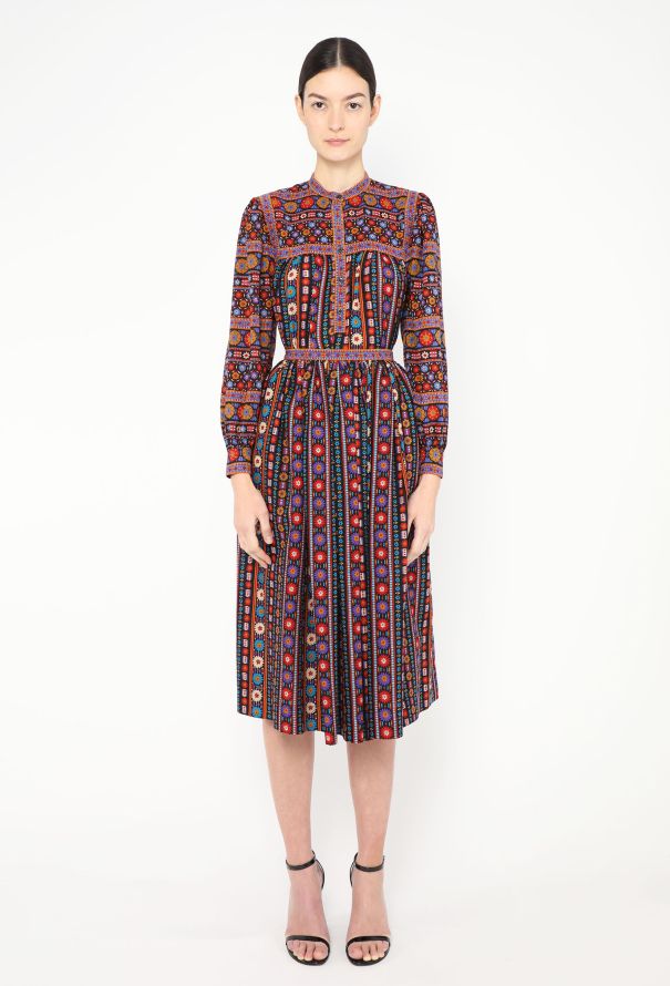Saint Laurent Late '70s Floral Russian Ensemble - 2