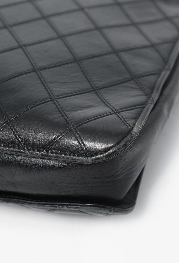 Chanel Vintage Large Quilted Briefcase - 9