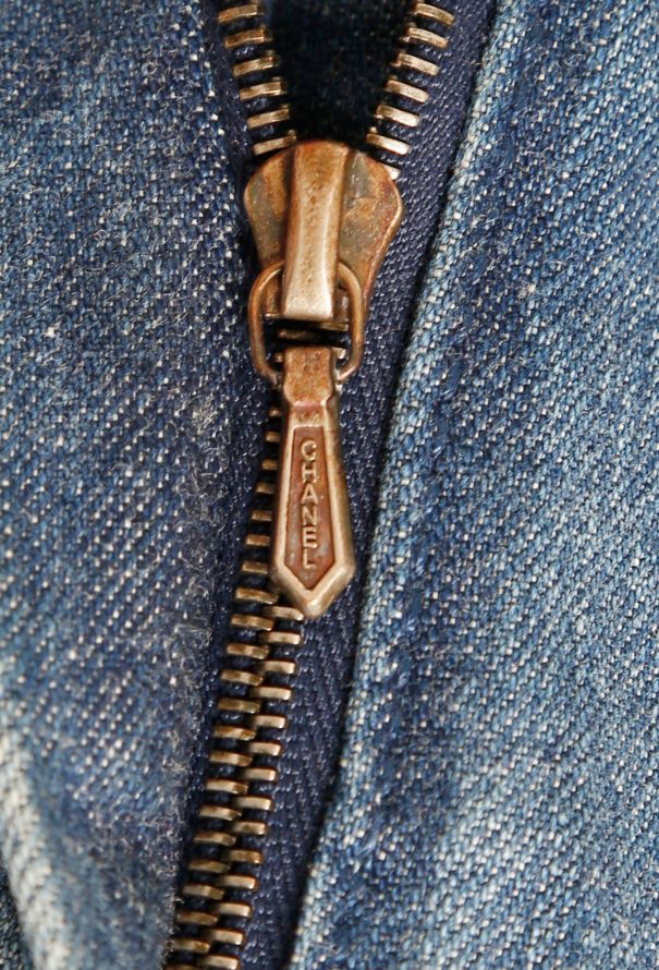 Chanel S/S 2006 Braided 'CC' Denim Shorts - 7