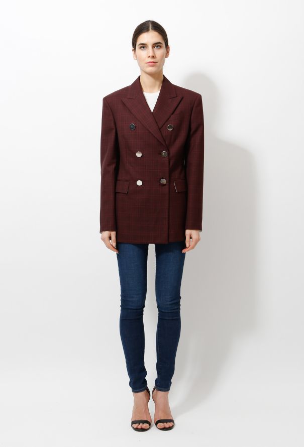 Calvin Klein Pre-Fall 2018 Checkered Blazer - 4