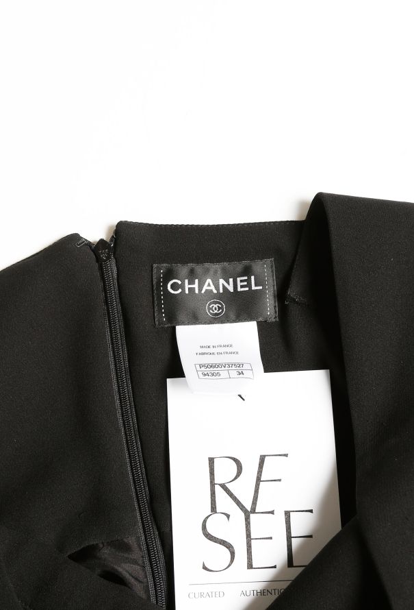 Chanel Timeless Silk Panel Dress - 4