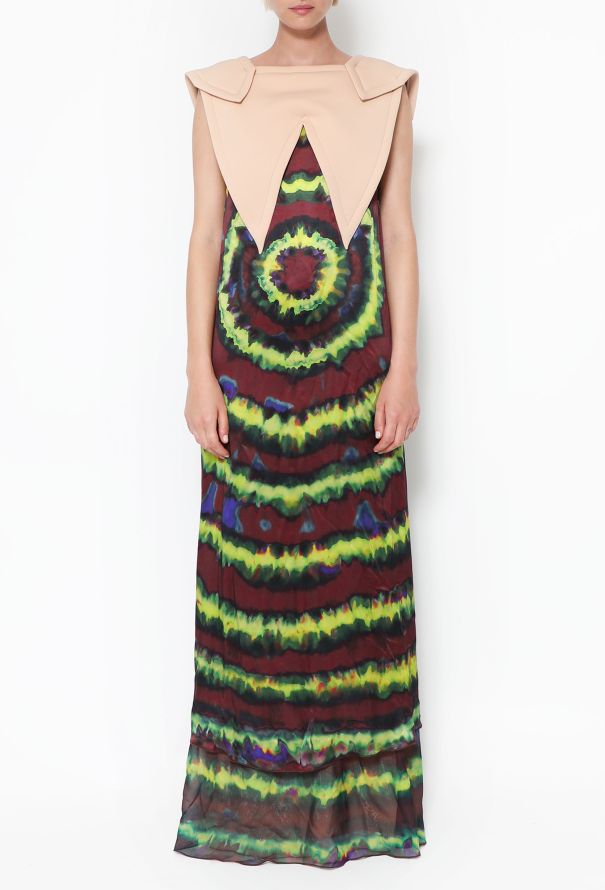 Rodarte F/W 2013 Silk Tie-Dye Dress - 3