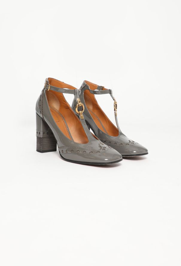 Chloé F/W 2017 Perry Brogue Pumps - 3