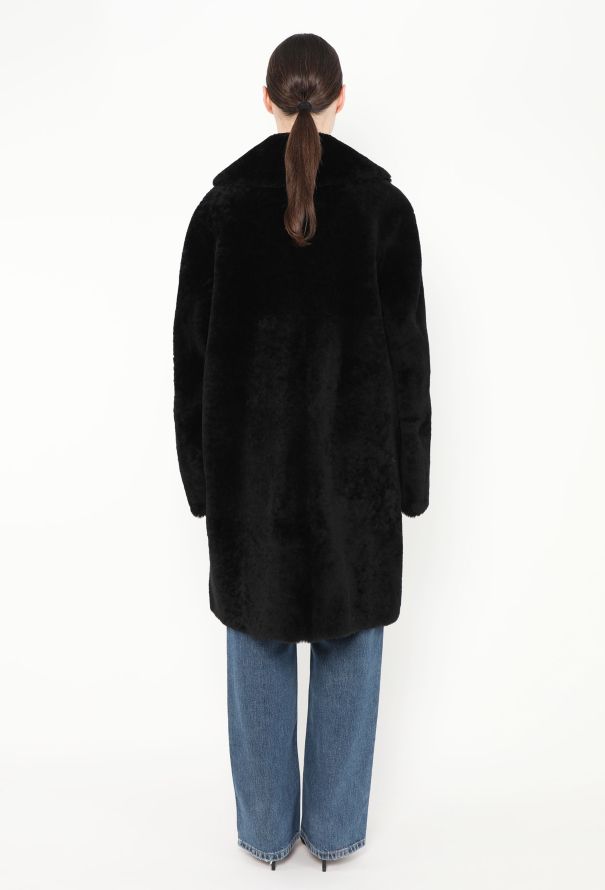 Alaïa 2023 Lambskin Shearling Coat - 5