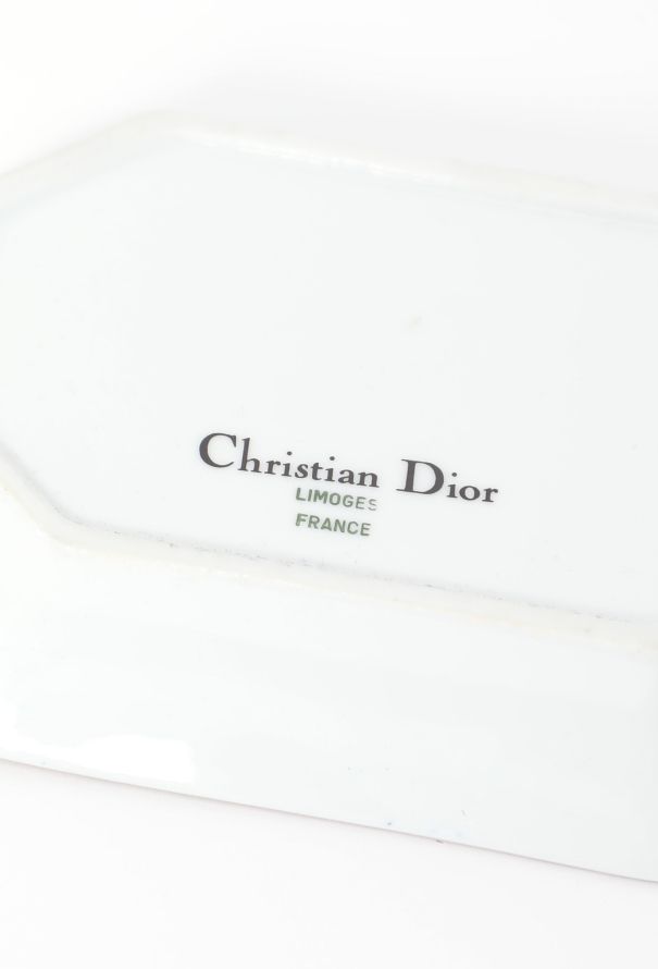 Christian Dior Vintage Limoges Porcelain Vide Poche - 5