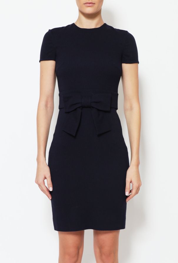 Valentino Crêpe Bow Dress - 2