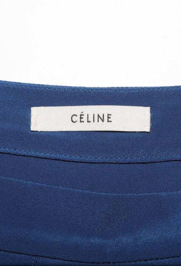 Céline Resort 2012 Pleated Crêpe Skirt - 6