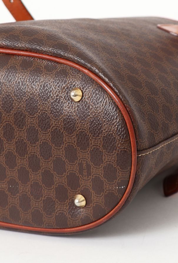 Céline 1995 Triomphe Macadam Monogram Tote - 9