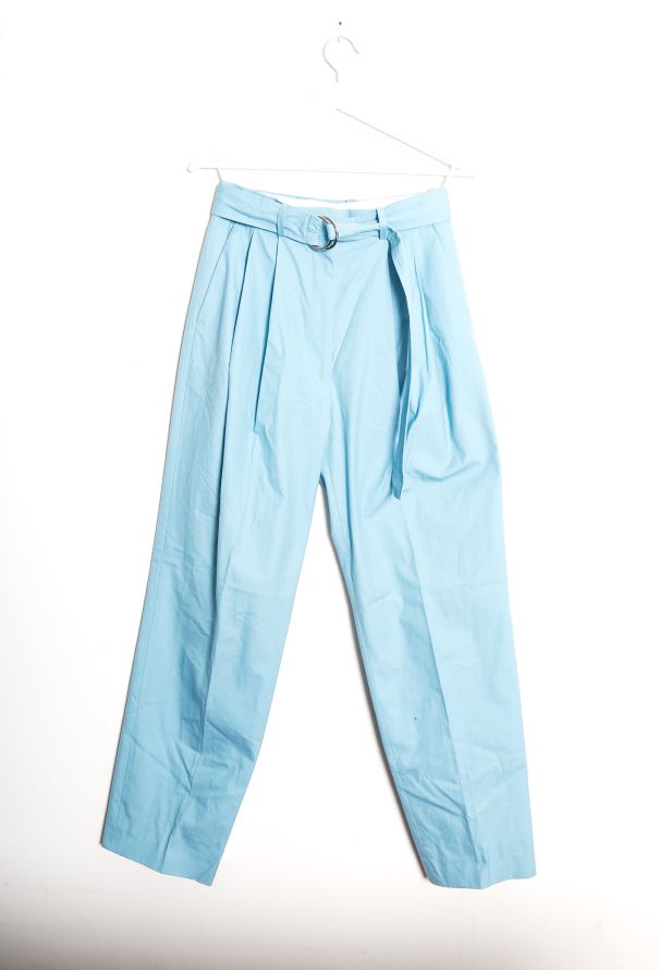 Céline Resort 2014 Belted Cotton Trousers - 8