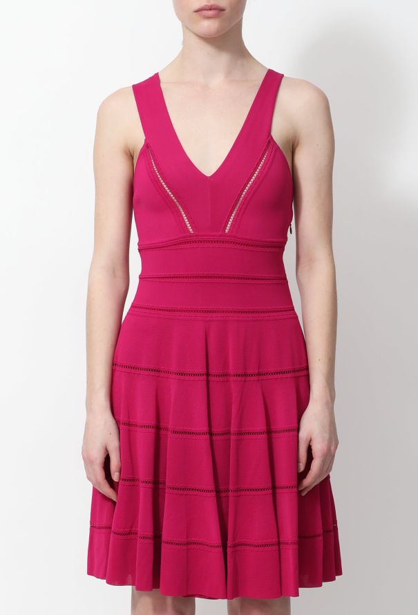 Dior 2011 Flared Cut-Out Knit Dress - 2