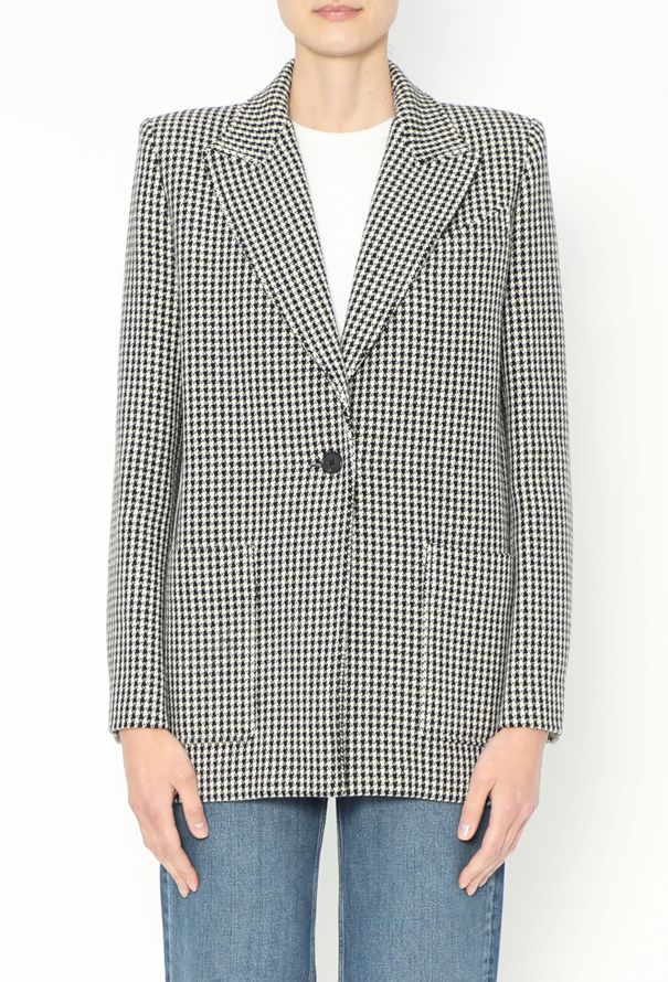 Givenchy 2018 Tailored Houndstooth Blazer - 2