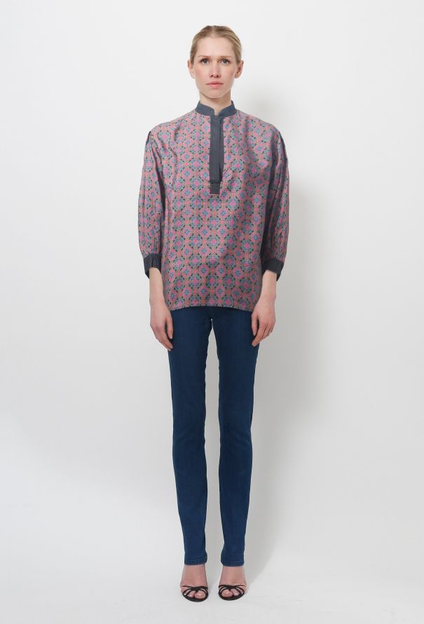 Saint Laurent 70s Mosaic Tunic - 1